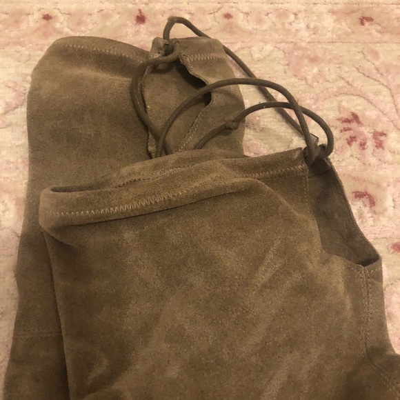 Aldo tan suede over the knee boots - Picture 3 of 4